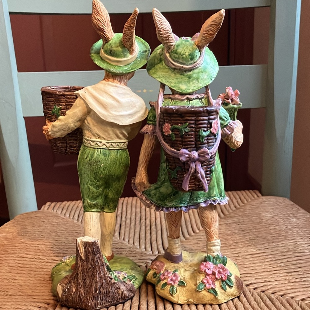 Easter Rabbit Figurines - Picture 2 of 6